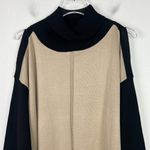 NWT Stitch Fix Lety & Me Georgia Cold Shoulder Turtleneck Sweater Plus Size 2X Tan Photo 1