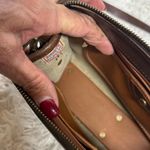 Dooney & Bourke  Chocolate and Taupe Leather Bag Photo 9