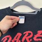 DARE cropped tee Blue Photo 2