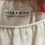 Alice + Olivia Silk Alta Floral Print Peasant Top S Photo 3