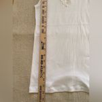 Hanro Switzerland Lace V Neck Tank 100% Cotton Women’s Small White Photo 4