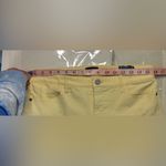 Talbots  Size 10 Butter Yellow Crop Jeggings New Without Tags Stretchy Classic Photo 2