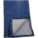 Michael Kors Flared Split Hem Blue Jeans Photo 5