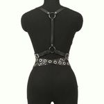 Goth Gothic Punk Grunge Alternative Bondage Harness Black Photo 6
