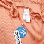 Cupshe Brenna Ribbed O-Ring Square Neck One Piece Swimsuit Orange Pink Large Photo 5