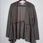 Knox Rose  Textured Gray Cardigan sz M Photo 2