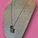 Vera Wang Princess  Crown Locket Pendant Necklace Photo 2