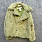 Free People  Joplin Cozy Jacket in Sweet Pistachio Size M Photo 1