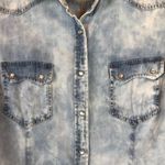 Forever 21  Tie Dye Denim Shirt Photo 5