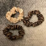 Set of 3 Satin Scrunchies Photo 0