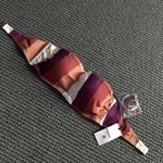 Shade & Shore Women's Light Lift Bandeau Bikini Top - Multi Stripe Size 34B Photo 0