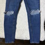 Topshop Moto Jamie High Rise Distressed Skinny Jeans Photo 2