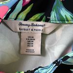 Tommy Bahama  Racquet & Paddle 1/4 Zip Pullover Top Floral Quick Dry M Photo 3