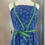 Jenni Vintage  Dress strappy 60s style Blue Green size 9/10 read description Photo 3