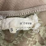 Anthropologie A’Reve Tulle Beige/Tan Sleeveless Dress Size Small Photo 3