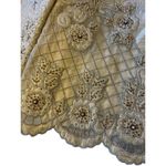 Massini Nina  gold embellished jacket / blazer sz 12 Photo 3