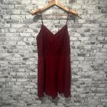 Maurice's EUC  Spaghetti Strap Red Romper Size XL Photo 4