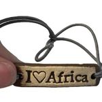 MudLove I Heart Africa Bracelet Gray Photo 0