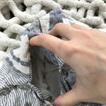 Artisan NY Blue and White Striped Shorts Sz 12 Photo 2