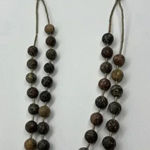 Chicos Double String Fashion Beaded Earthtones Necklace Extender Chain C…‎ Photo 0