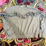 MELLODAY Ruffle sweatshirt NWOT Photo 0