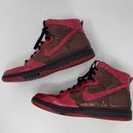 Nike Women's Dunk High Skinny Metallic Sneaker 8.5 Photo 7