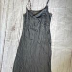 Anthropologie ANTROPOLOGIE 100% VISCOSA Elegant Gray Women's Dress Photo 3