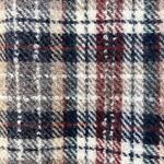 Vintage Brown Wool Plaid Pencil Skirt Madison 14 Photo 1