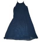 Elle  Black Textured Mini Dress Photo 1