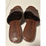 Brighton  Women's US 10N Neo Mule Sandals Carmel Leather Photo 3