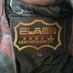 Class leather wear painted jacket Black Size XXS Photo 4