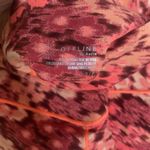 Aerie Offline Real Me Xtra Hold Hold Pink Pattern 7/8 Athletic Leggings Small Photo 9