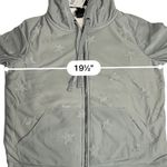 Bobeau Jacquard Zip Up Jacket Grey Star Womens Fleece Lined Hoodie Size M NWT Photo 5