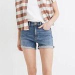 Madewell High-Rise Denim Shorts in Quintell Wash: TENCEL™ Lyocell Edition Photo 0