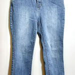 NYDJ  Slim Straight Lift Tuck‎ Technology Jeans Women's Size 12 Medium Wash Denim Photo 0
