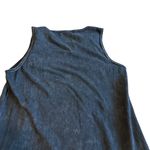 Beyond Yoga  Sleeveless Maxi Dress 100% Cotton Dark Grey Stretch Sz Small Women's Photo 7