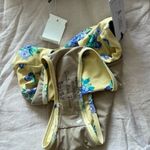 We Wore What NWT , BIKINI, Golden Hour Floral, Underwide Top, High Rise Bottom med Photo 4