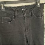 Paige Black Denim Angled Julia Frayed Jeans 29 Photo 6