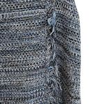 Holding Horses  Anthropologie Blue Fringe Sleeveless Dress Photo 8