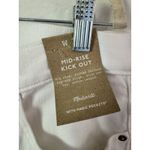 Madewell NWT Mid Rise Kick Out White Stretch Denim Jeans Women’s Size 32 Photo 7