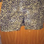 Black & Brown Leopard Print Marielena Collezione Pencil Skirt Size Medium Photo 7