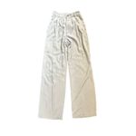 Reformation  Mason Khaki Trousers High Waist Pleated Wide Leg Career Pants Size 0 Photo 3