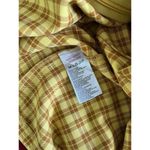 Urban Outfitters  Mustard Yellow Plaid Academia Style Mini Skirt Size Small Photo 5