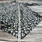 Lily White  Women's Lightweight Open Cardigan Abstract White Black XL Extra Large Photo 9