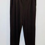Eileen Fisher ! Black super soft dress pants with elastic waistband size small! Photo 0