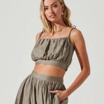 ASTR the label Women’s Terra Bella Top Mushroom Brown Size L Large Photo 0