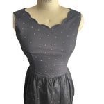 Laura Ashley Vintage  Sleeveless Cotton Polka Dot Dress - size 6/8 Photo 1