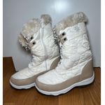 Dream Paris Dream Pairs Goose Boots Womens Size 8 Winter Snow Fur Waterproof Warm Shoes Photo 3