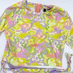 Free People NEW Beach Riot X Rashguard Bikini Swim Set Lindsay Soleil 70s Swirl Photo 4