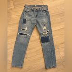 Old Navy  Light Blue Distressed Boyfriend Jeans Photo 1
